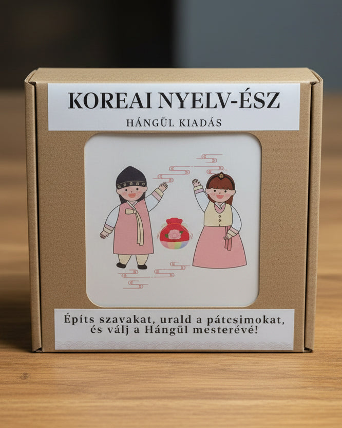 Koreai Nyelv-ÉSZ: Hángül társasjáték