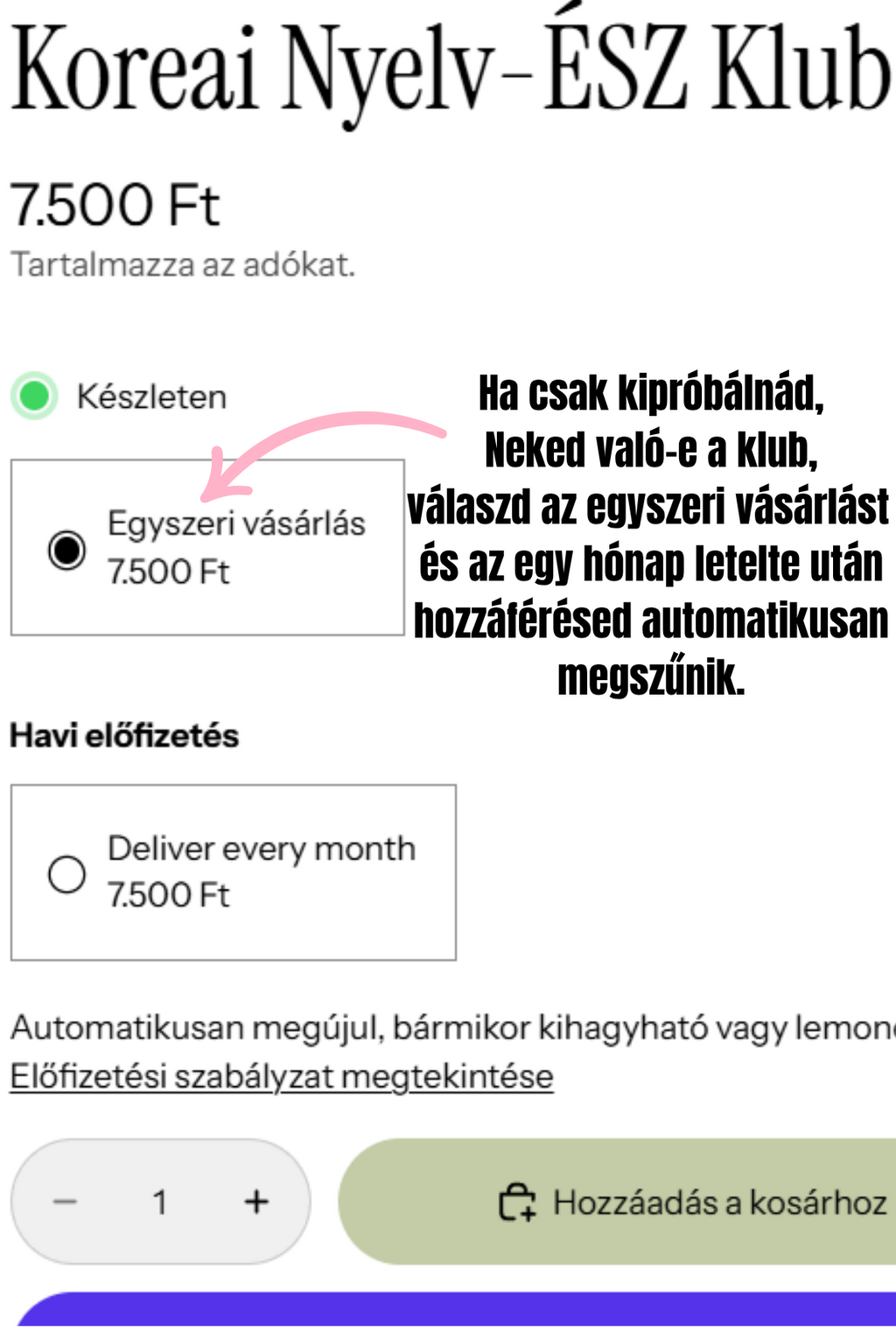 Koreai Nyelv-ÉSZ Klub
