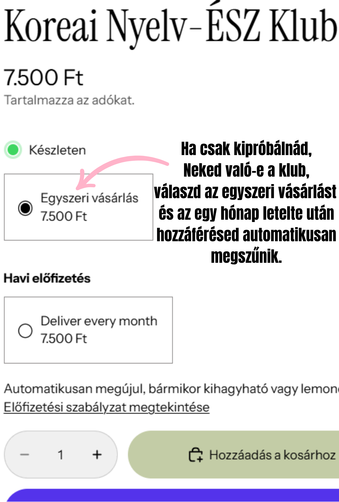 Koreai Nyelv-ÉSZ Klub